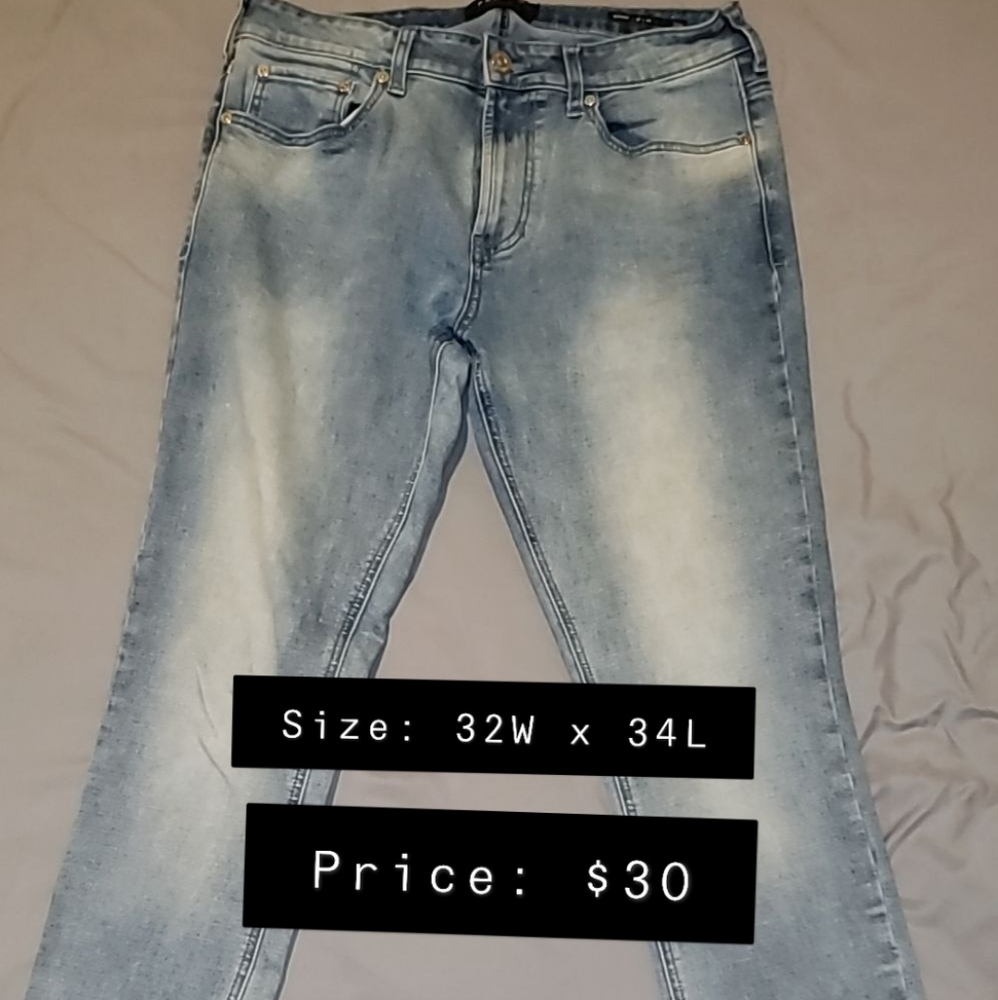 Pacsun Lightwash Skinny Jeans